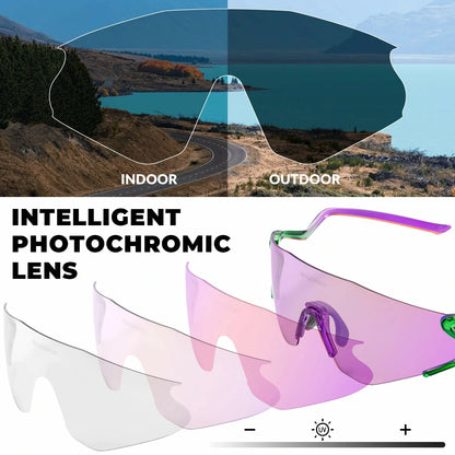 Agile Snake Photochromic Sports Sunglasses