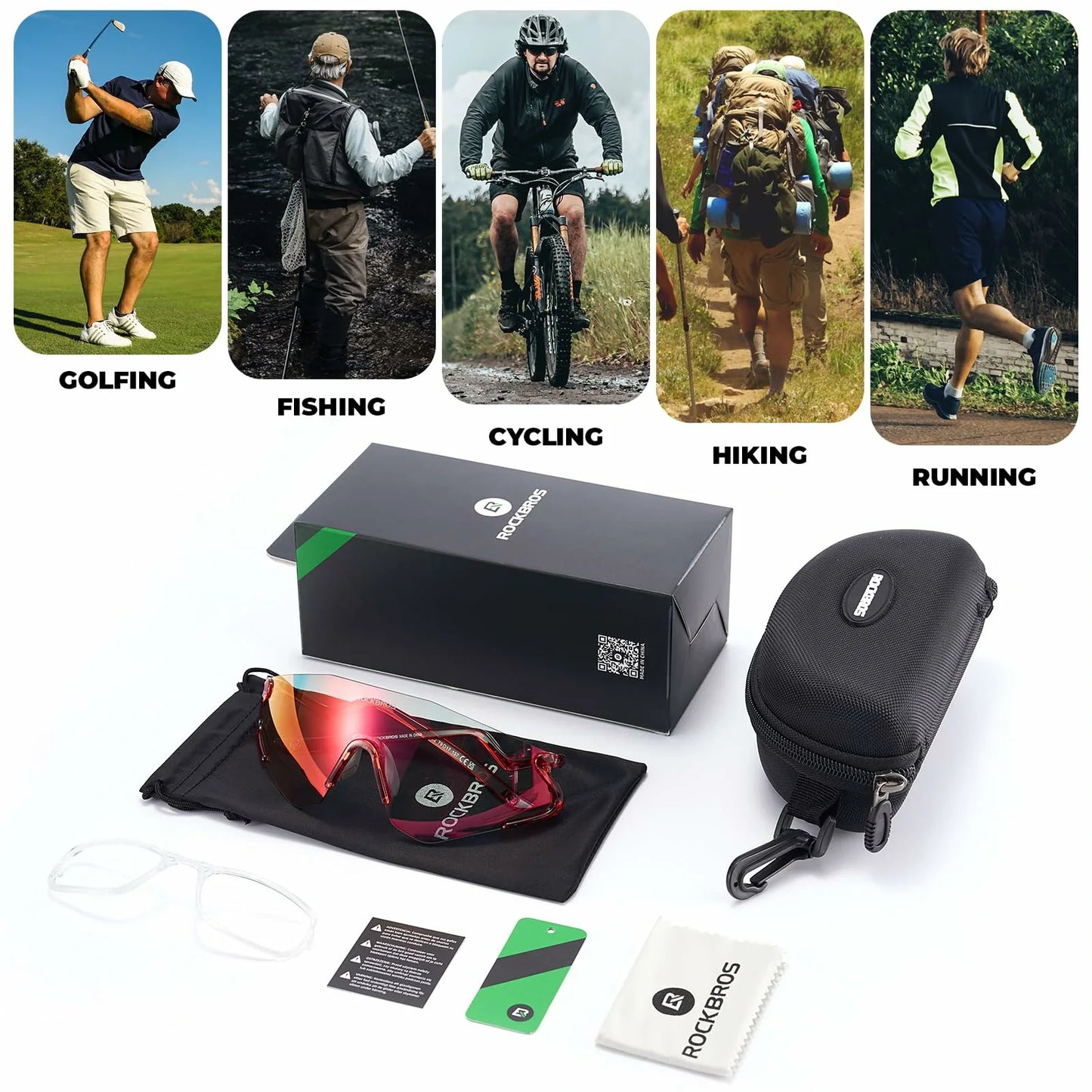 Agile Snake Photochromic Sports Sunglasses