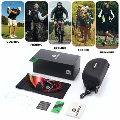 Agile Snake Photochromic Sports Sunglasses