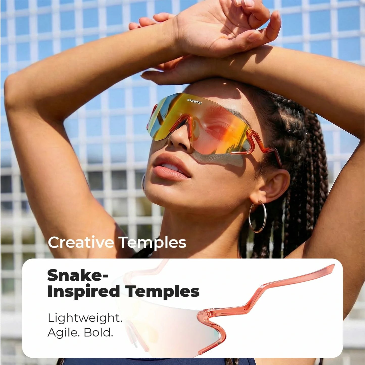 Agile Snake Photochromic Sports Sunglasses