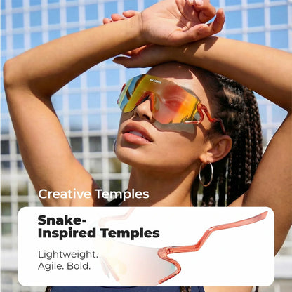 Agile Snake Photochromic Sports Sunglasses