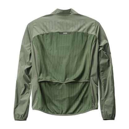 Foldable Windproof Cycling Jacket UV Protection for 50–77 °F