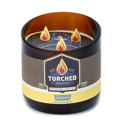 Summer Shandy Beer Candle