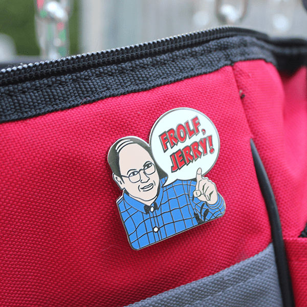 Summer Of George! Pin - Locking Metal Backer