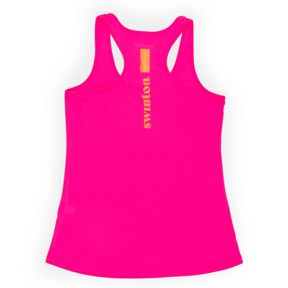 Women's Pickleball Performance Tank Hot Pink