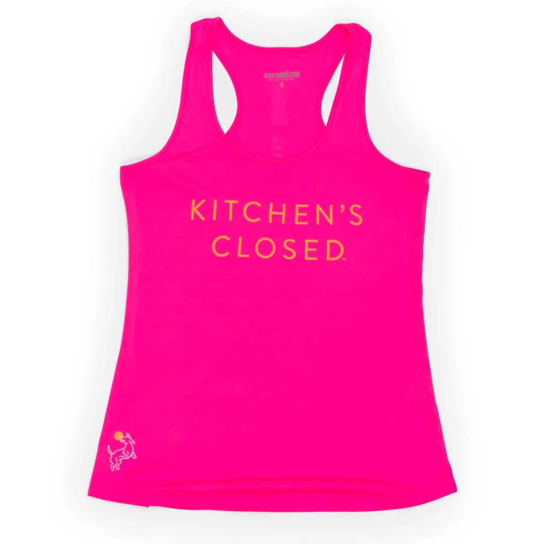 Women's Pickleball Performance Tank Hot Pink