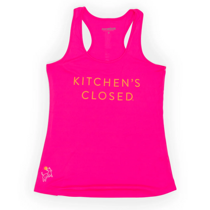 Women's Pickleball Performance Tank Hot Pink