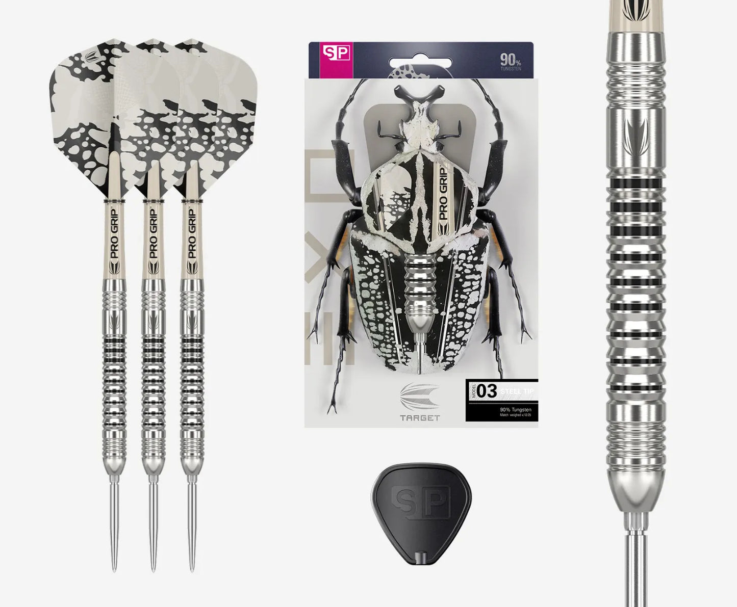EXO 90% STEEL TIP DART