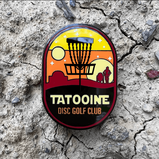 Tatooine Disc Golf Club Pin - Metal Butterfly (Copy)