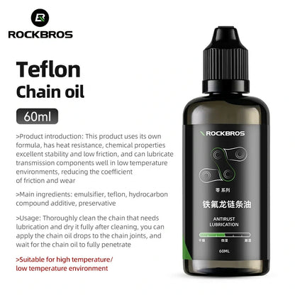 Bike Chain Oil Dry Wet & All-Weather Lubricant Options