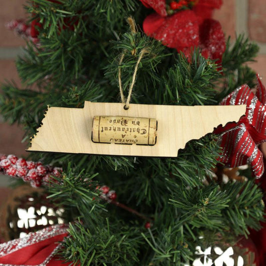 Tennessee Wine Cork Holder Ornaments