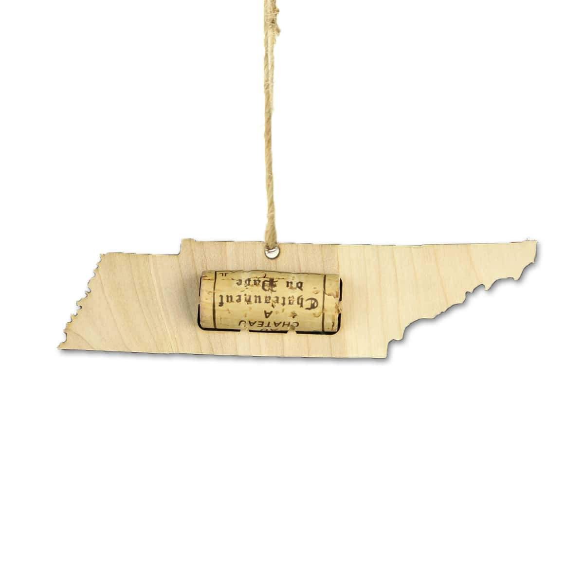 Tennessee Wine Cork Holder Ornaments