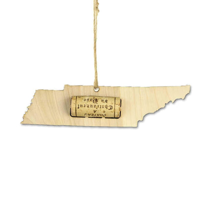 Tennessee Wine Cork Holder Ornaments