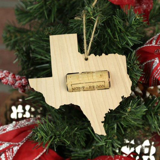 Texas Wine Cork Holder Ornaments