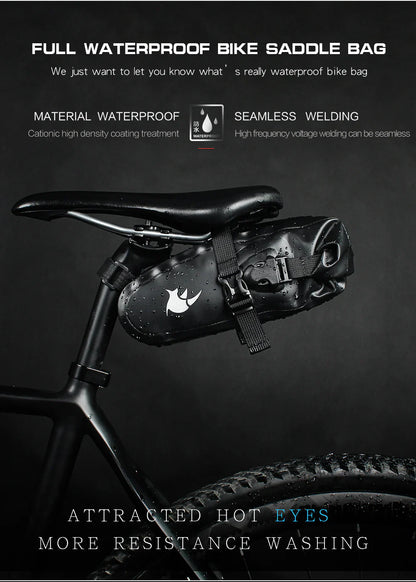 Rhinowalk Waterproof Bike Saddle Seat Bag 2.5L/4L-TF551-TF552