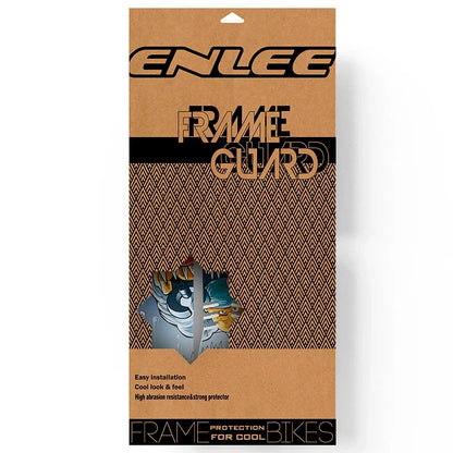 ENLEE TPU Bicycle Frame Protector Anti-Scratch Bicycle Protection Film Bike Protector Thick Sticker Strong Upgraded Material
