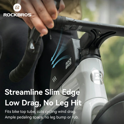 100% Waterproof Bike Frame Bag 0.9L