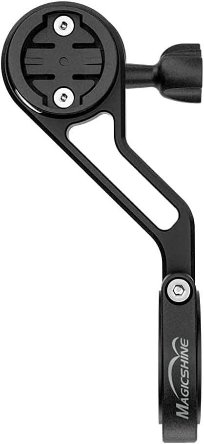 Magicshine Out Front Mount, Compatible with Garmin Computers, Bike Front Lights, GPS, etc. Compatible with Wahoo, Polar, Bryton Devices.
