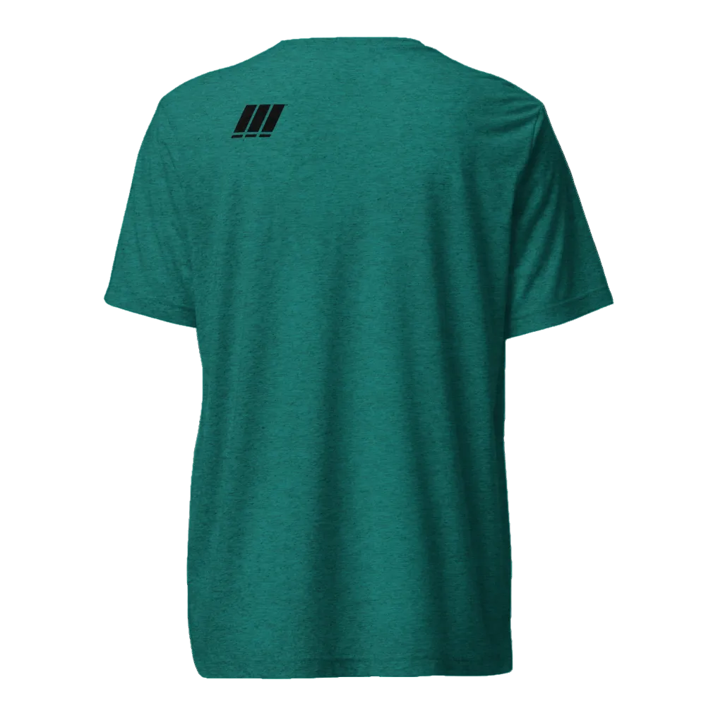 CROWN ATHLETICA /// Cross-chest Logo Shirt (GREEN)