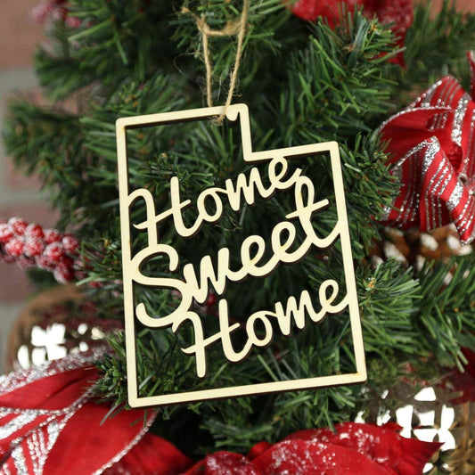 Utah Home Sweet Home Ornaments