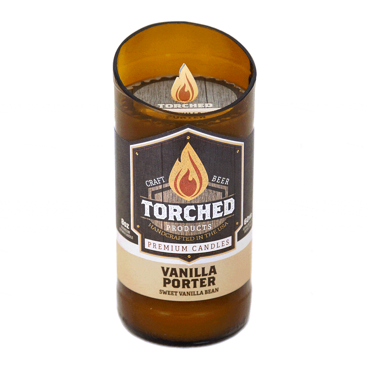 Vanilla Porter Beer Candle