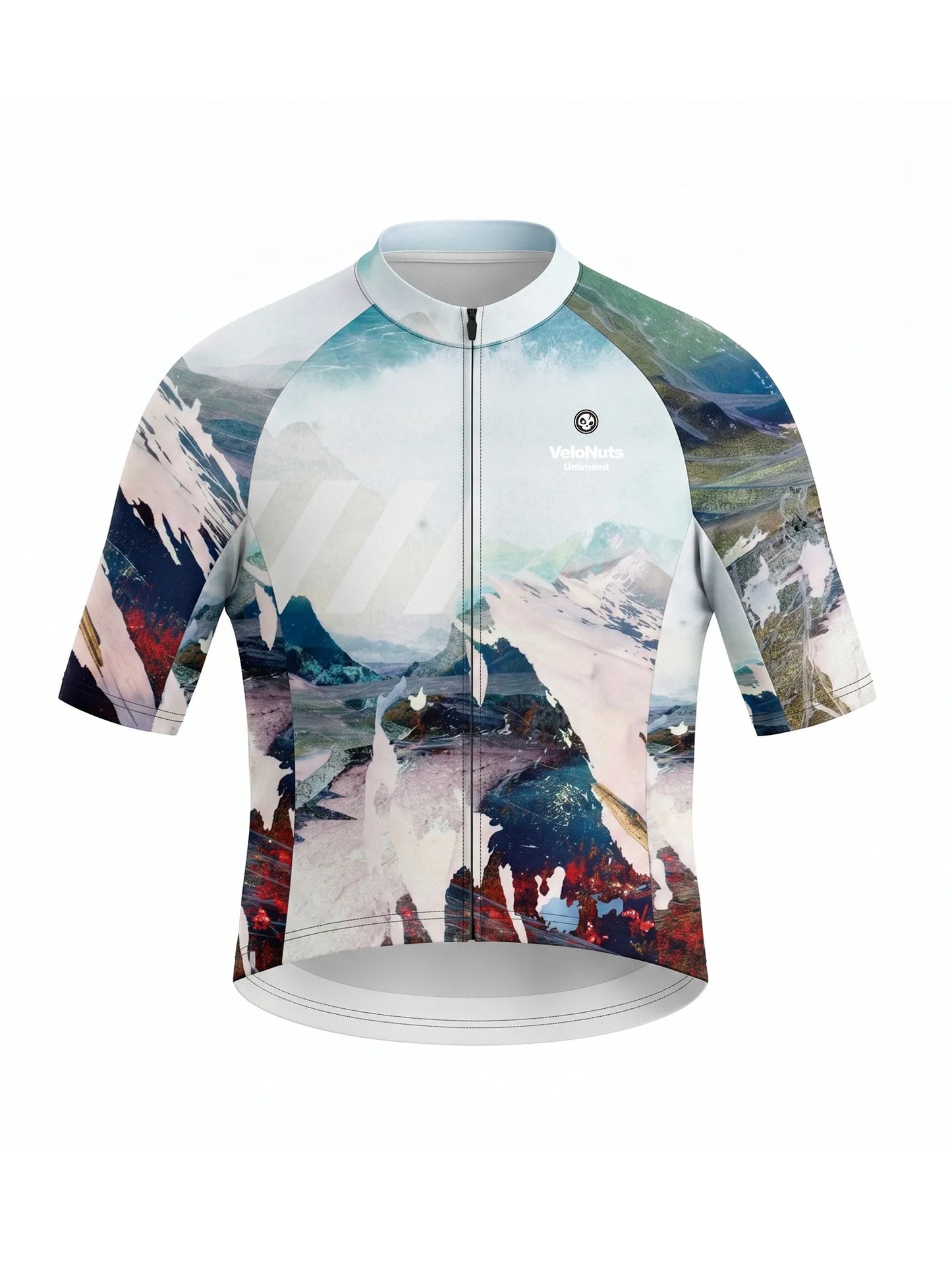 Men's Cycling Jersey Terrain Blocks