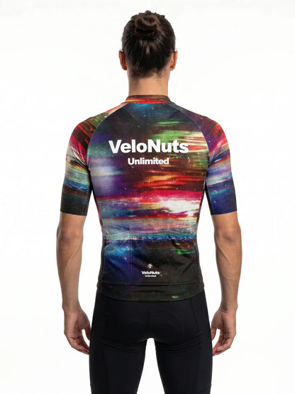 Men's Cycling Jersey Retro Signal