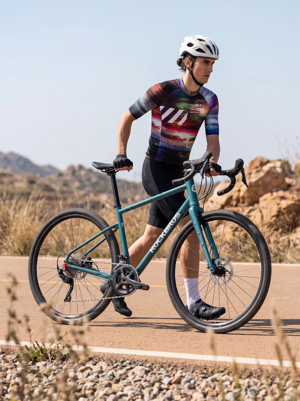 Men's Cycling Jersey Retro Signal