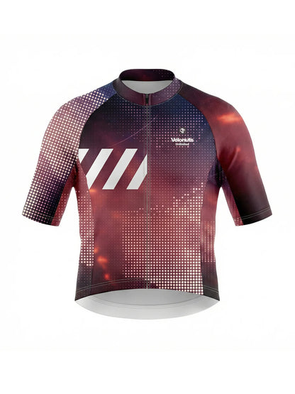 Men's Cycling Jersey Retro Signal
