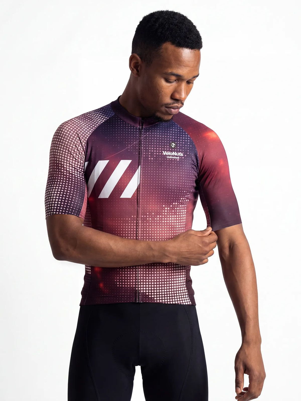 Men's Cycling Jersey Retro Signal
