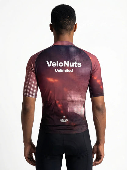Men's Cycling Jersey Retro Signal