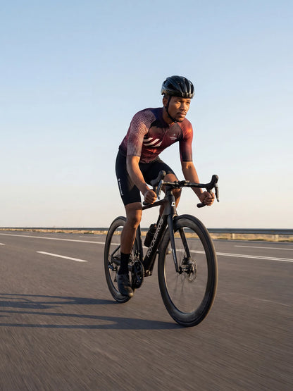 Men's Cycling Jersey Retro Signal