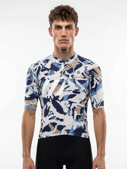 Men's Cycling Jersey Urban Camo