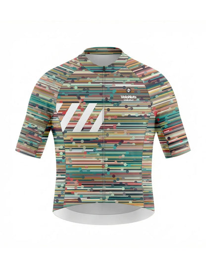 Men's Cycling Jersey Retro Signal
