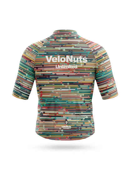 Men's Cycling Jersey Retro Signal
