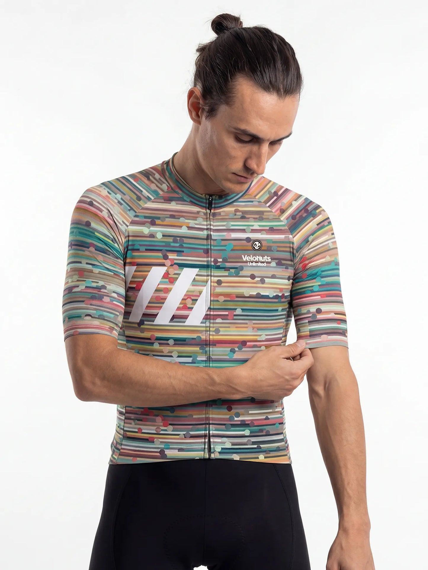 Men's Cycling Jersey Retro Signal