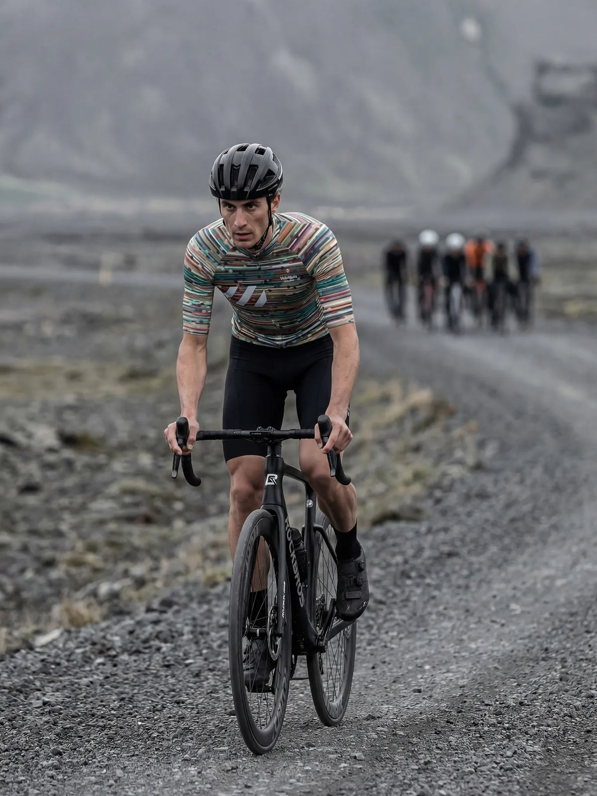 Men's Cycling Jersey Retro Signal