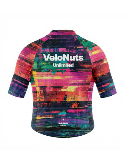 Men's Cycling Jersey Retro Signal