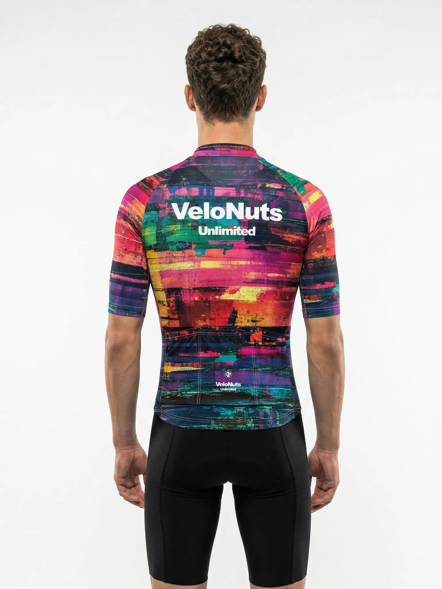 Men's Cycling Jersey Retro Signal