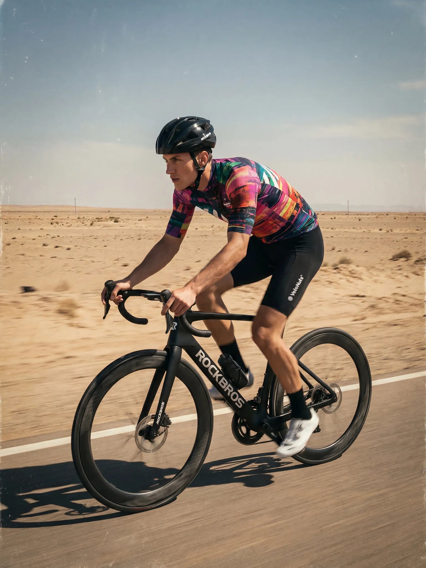 Men's Cycling Jersey Retro Signal