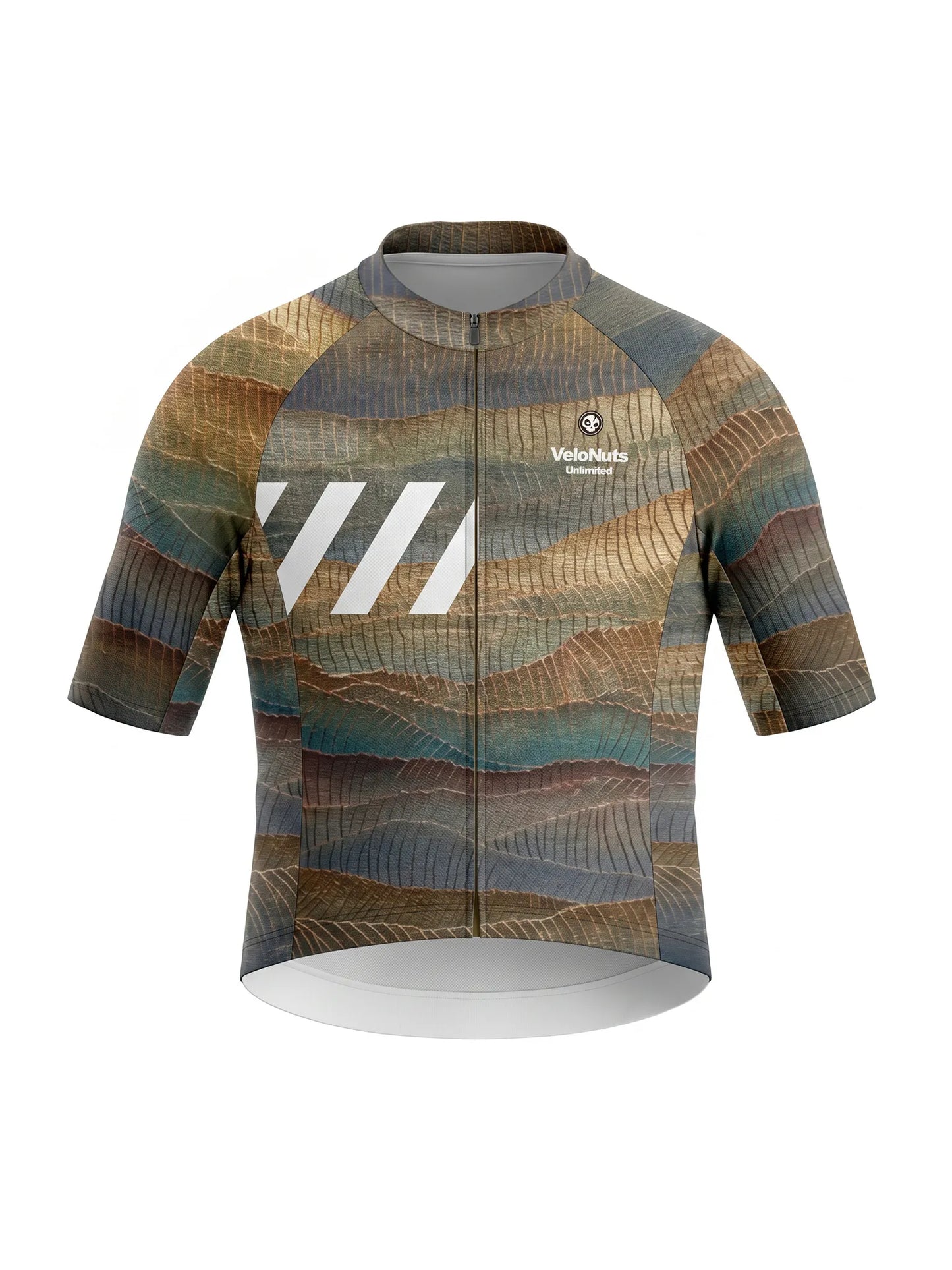 Men's Cycling Jersey Terrain Blocks
