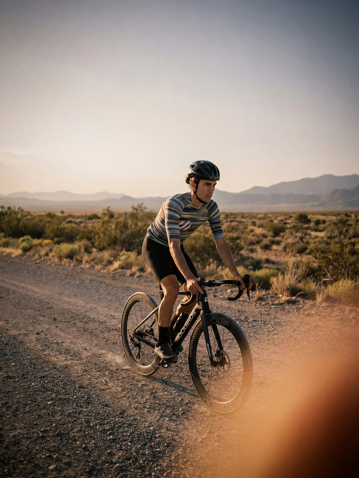 Men's Cycling Jersey Retro Signal
