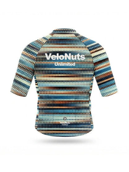 Men's Cycling Jersey Retro Signal
