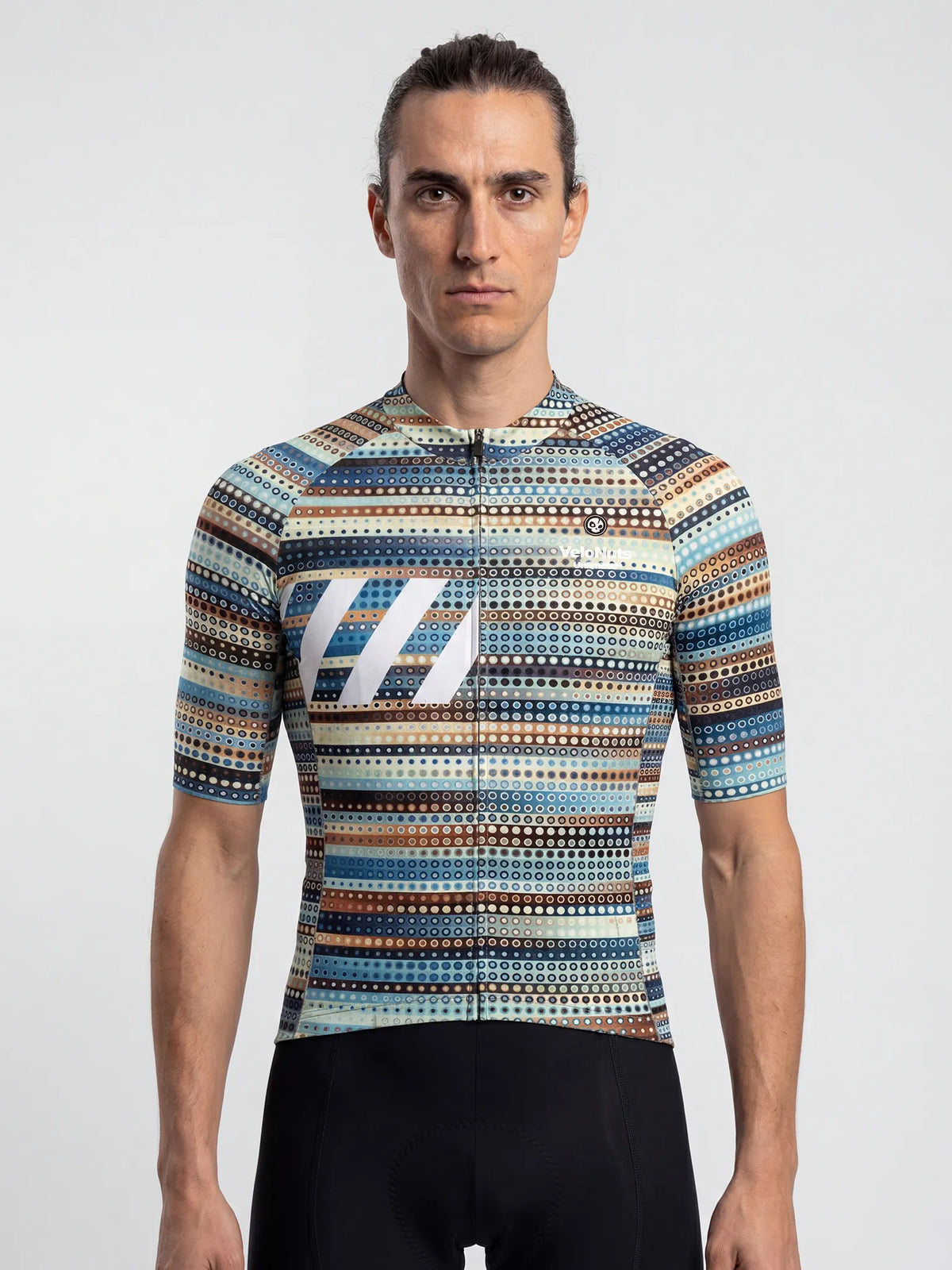 Men's Cycling Jersey Retro Signal