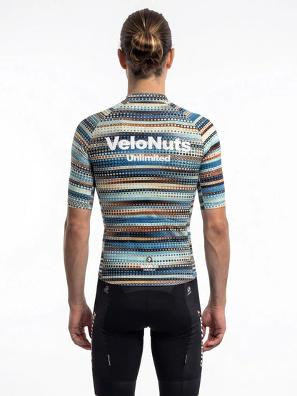 Men's Cycling Jersey Retro Signal