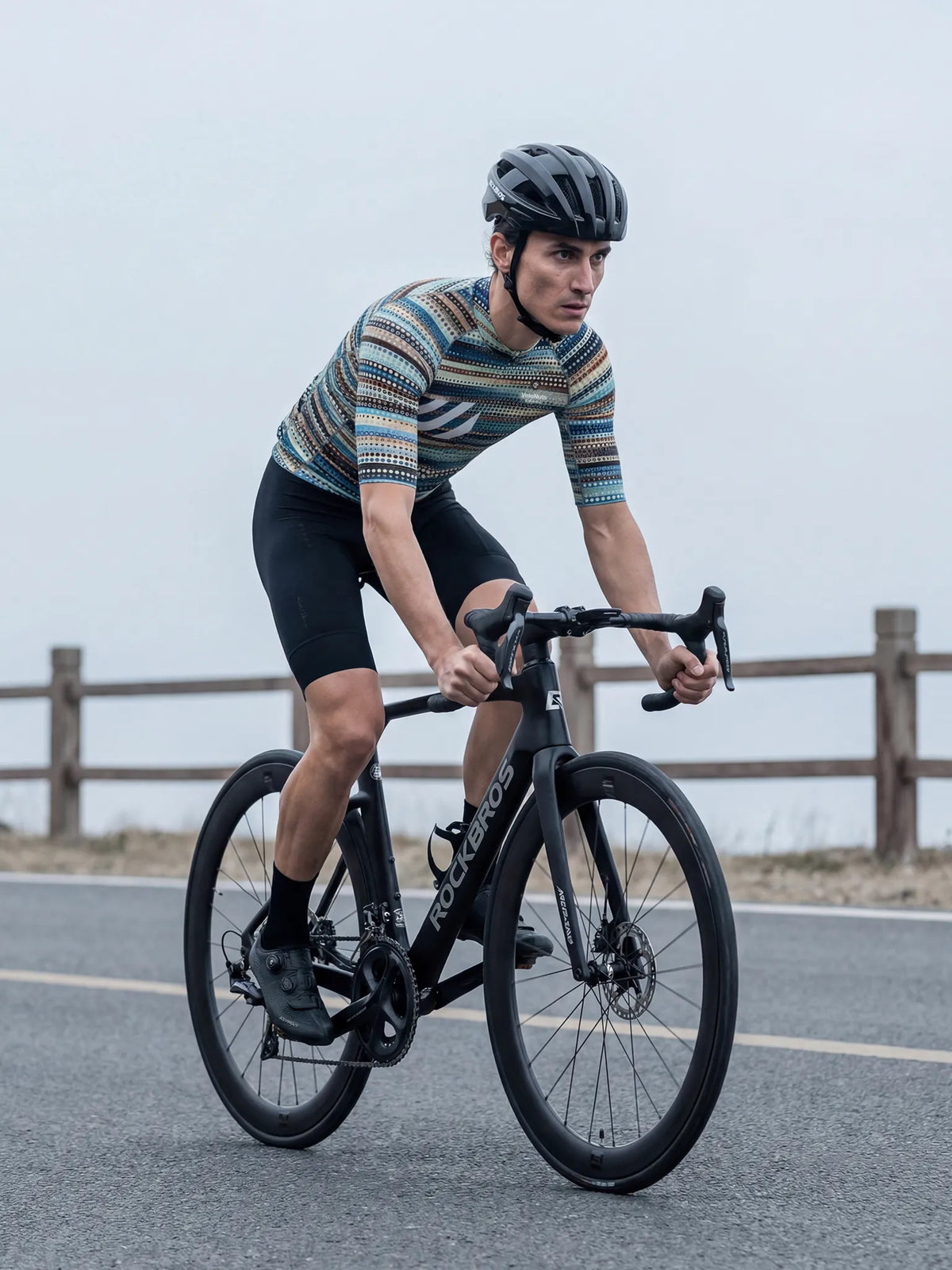 Men's Cycling Jersey Retro Signal