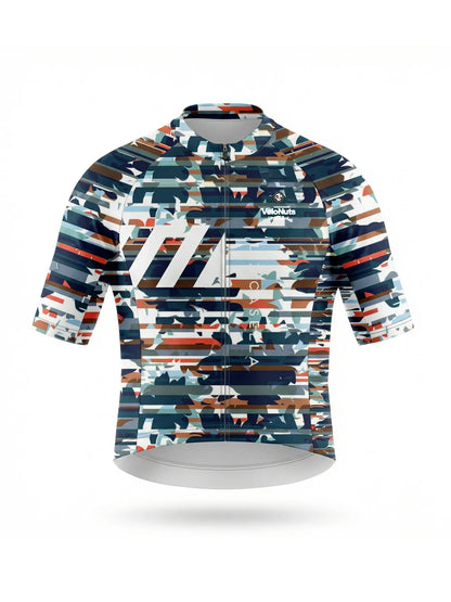 Men's Cycling Jersey Urban Camo