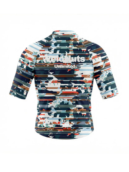 Men's Cycling Jersey Urban Camo