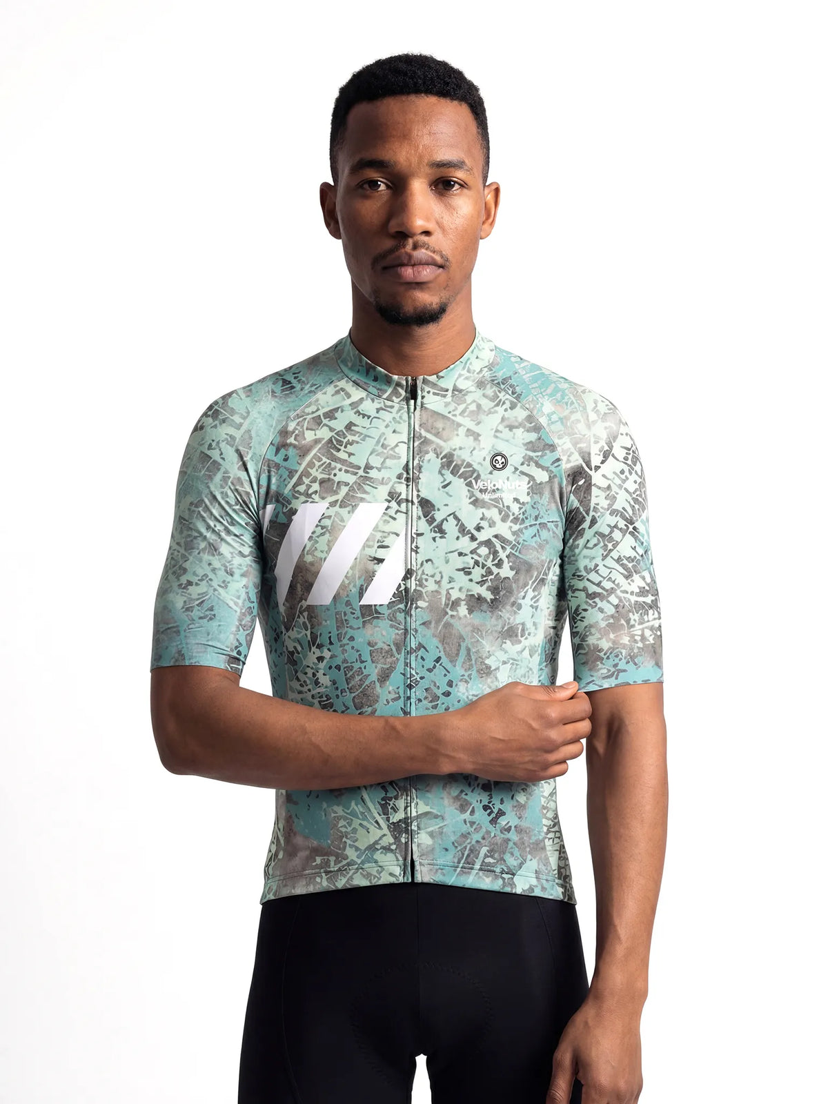 Men's Cycling Jersey Urban Camo