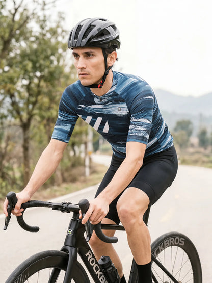 Men's Cycling Jersey Ink Burst